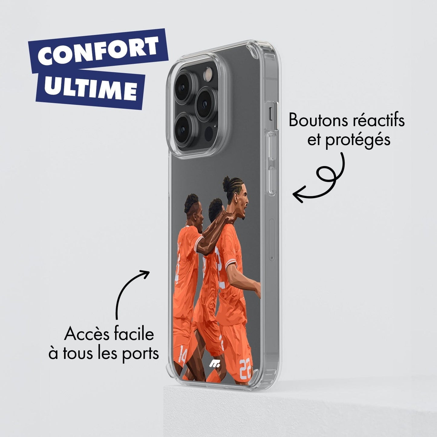 Coque Sebastien Haller de Football Côte d'Ivoire