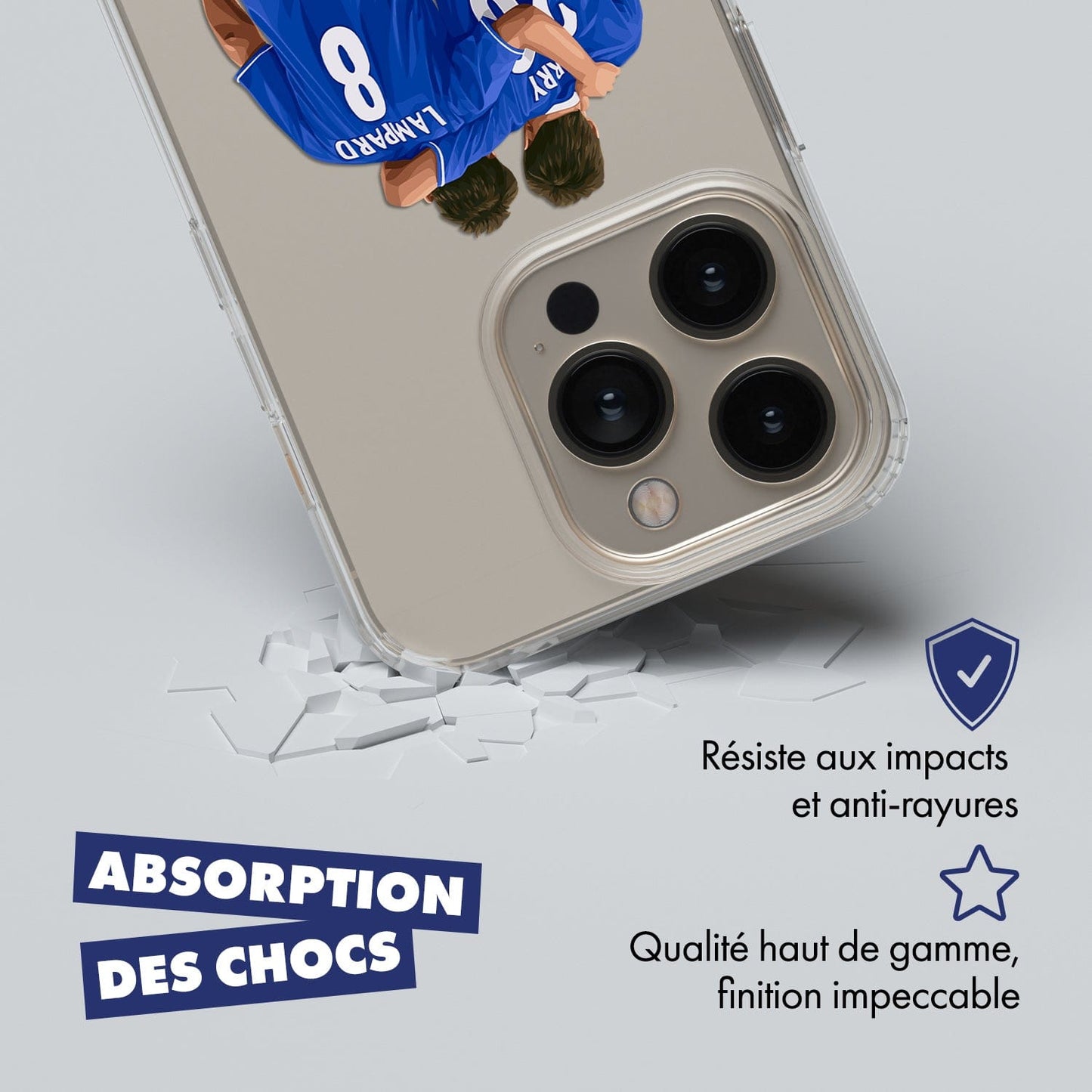 Coque John Terry et Frank Lampard de Football Chelsea FC