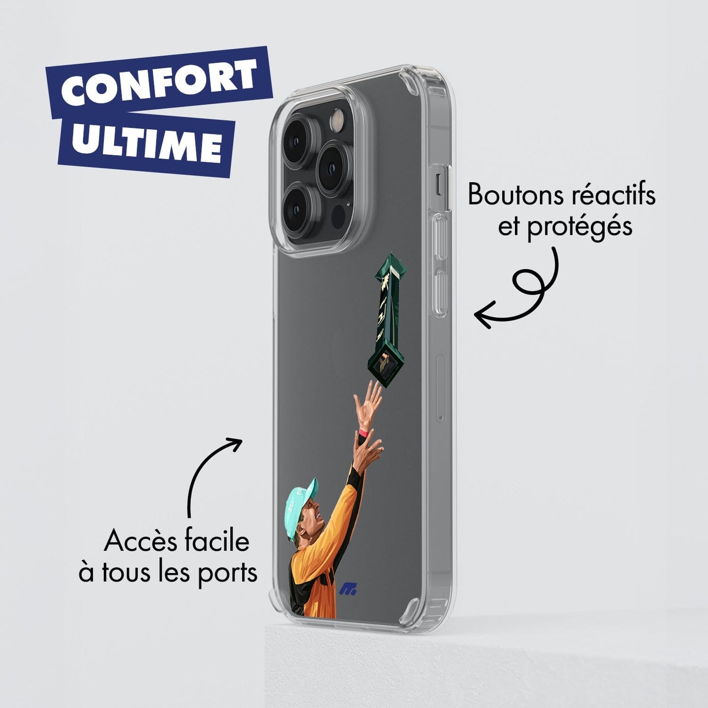 Coque Lando Norris de Formule 1 McLaren