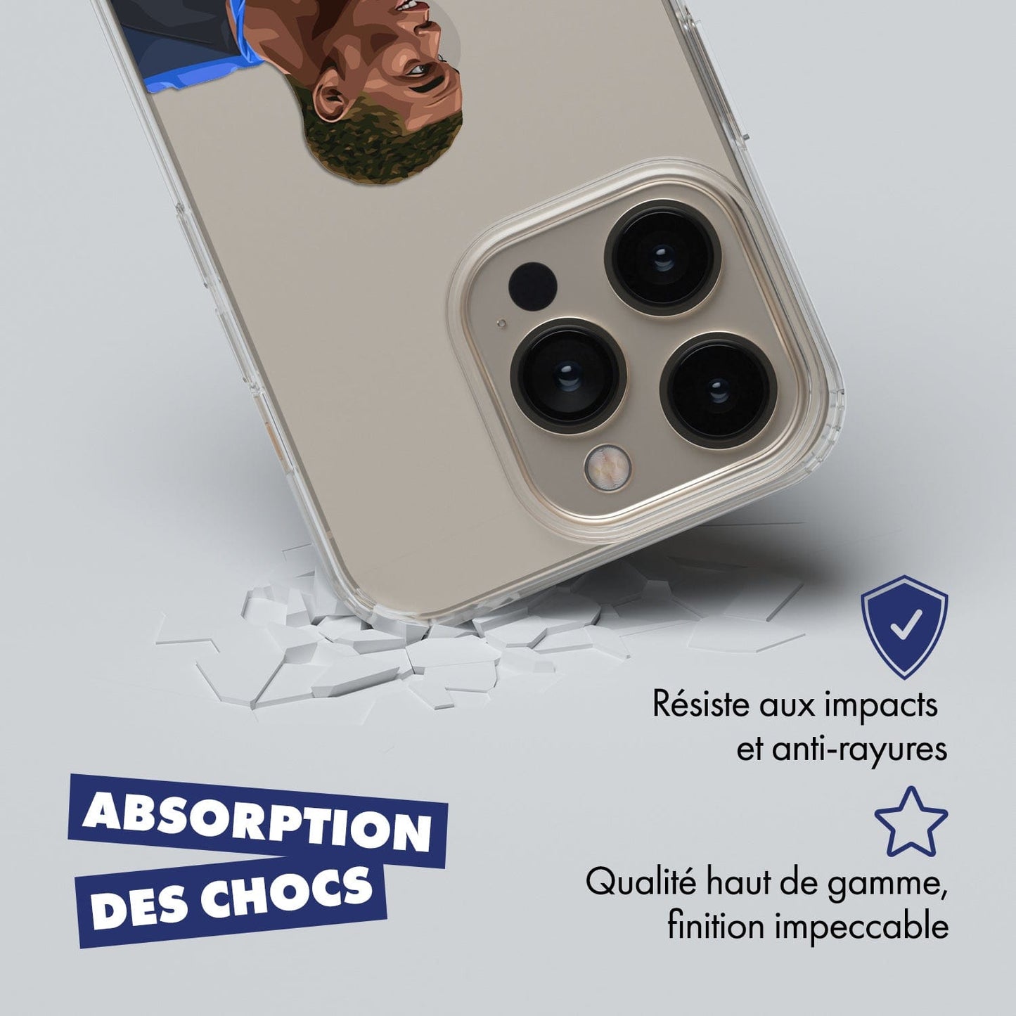 Coque Paul Pogba de Football Equipe de France