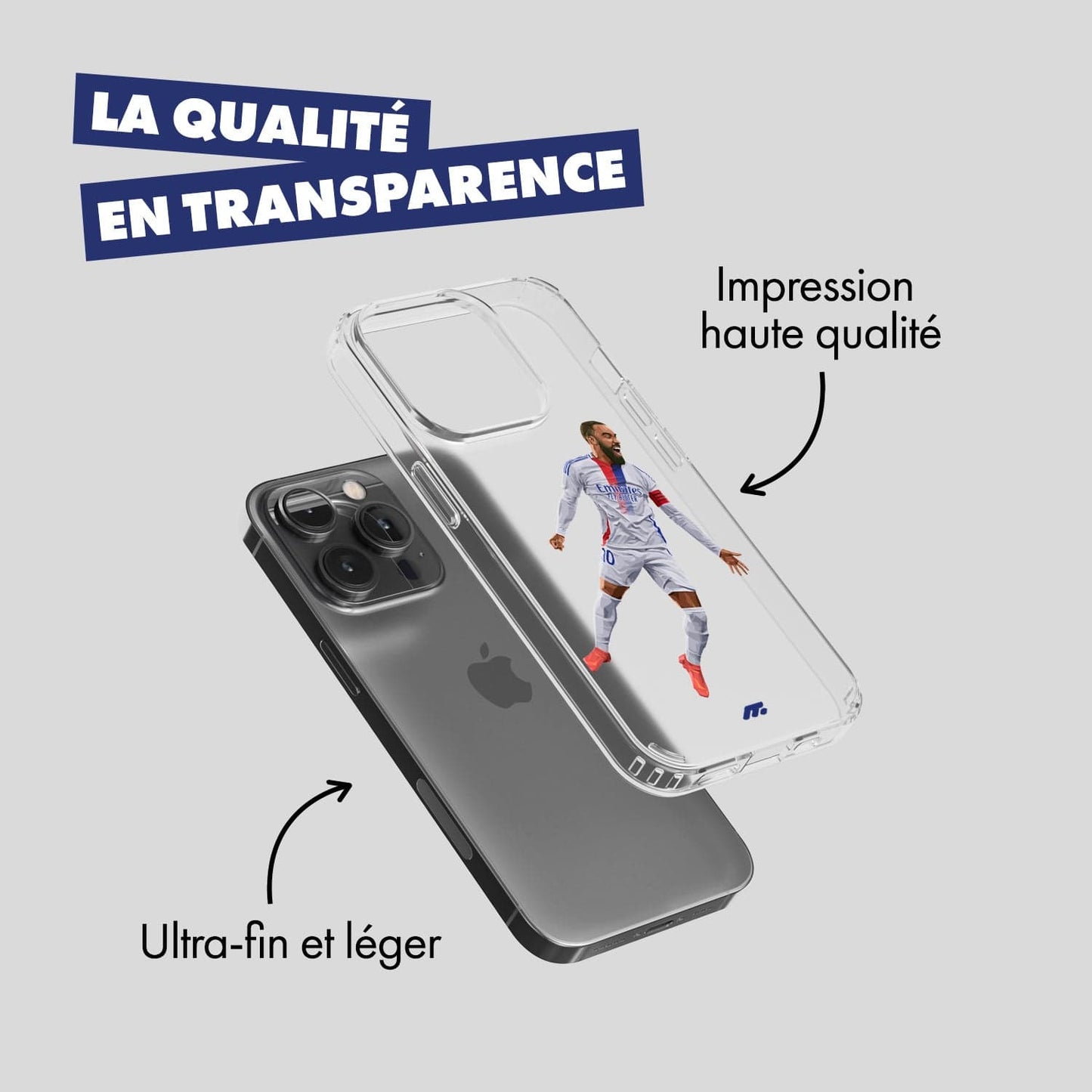 Coque Alexandre Lacazette de Football Olympique lyonnais