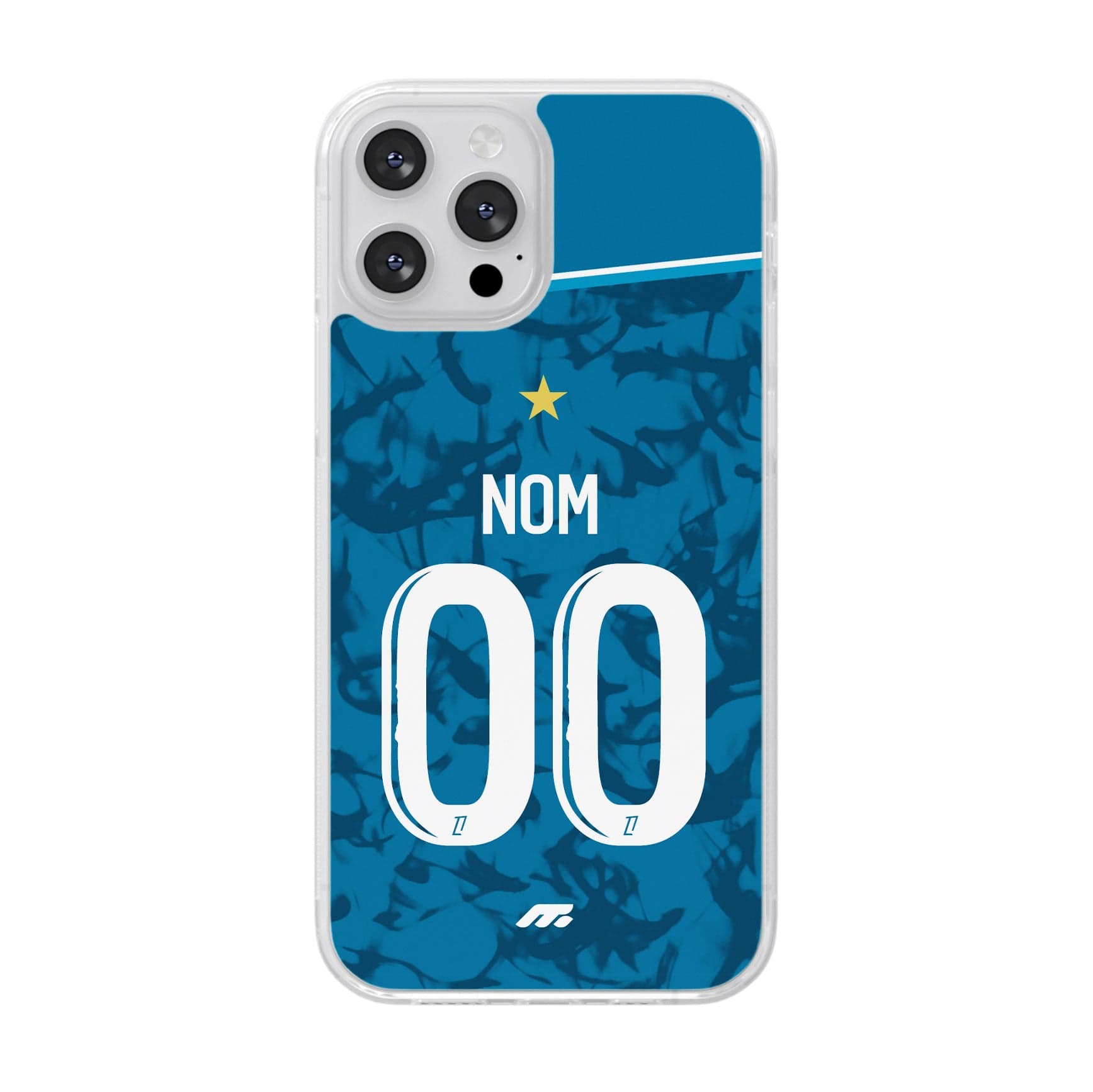 Coque Olympique de Marseille football personnalisable pour téléphone - iPhone, Samsung, Google, Xiaomi, Oppo