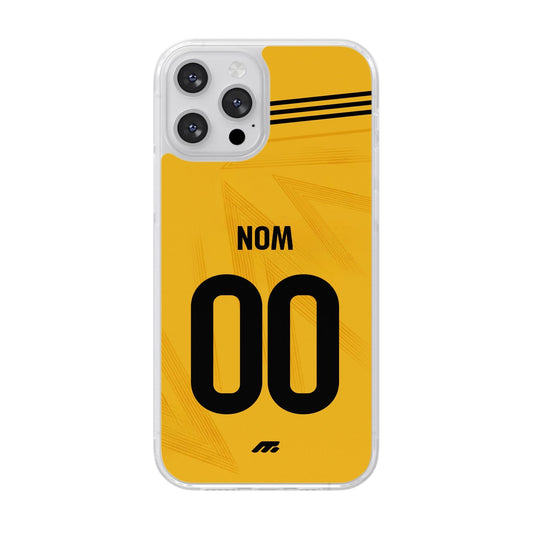 Coque Real Madrid CF football personnalisable pour téléphone - iPhone, Samsung, Google, Xiaomi, Oppo