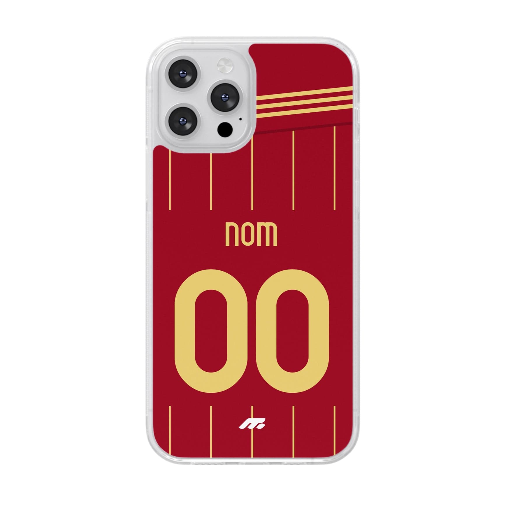 Coque AS Roma football personnalisable pour téléphone - iPhone, Samsung, Google, Xiaomi, Oppo