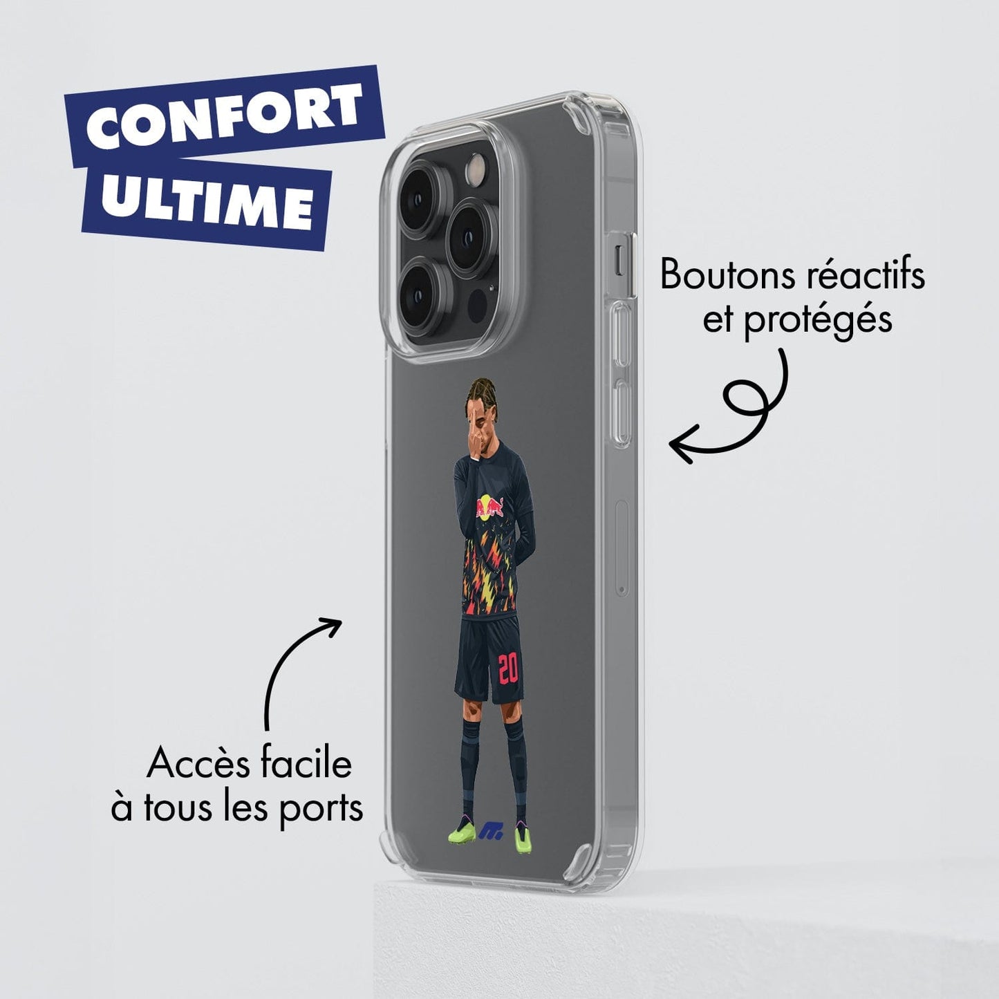 Coque Xavi Simons de Football RB Leipzig