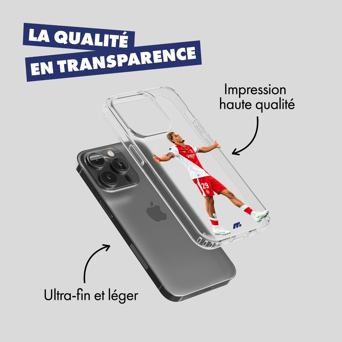 Coque de téléphone  Désiré Doué Équipe de France,