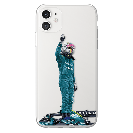 Coque Sebastian Vettel de Formule 1 Aston Martin