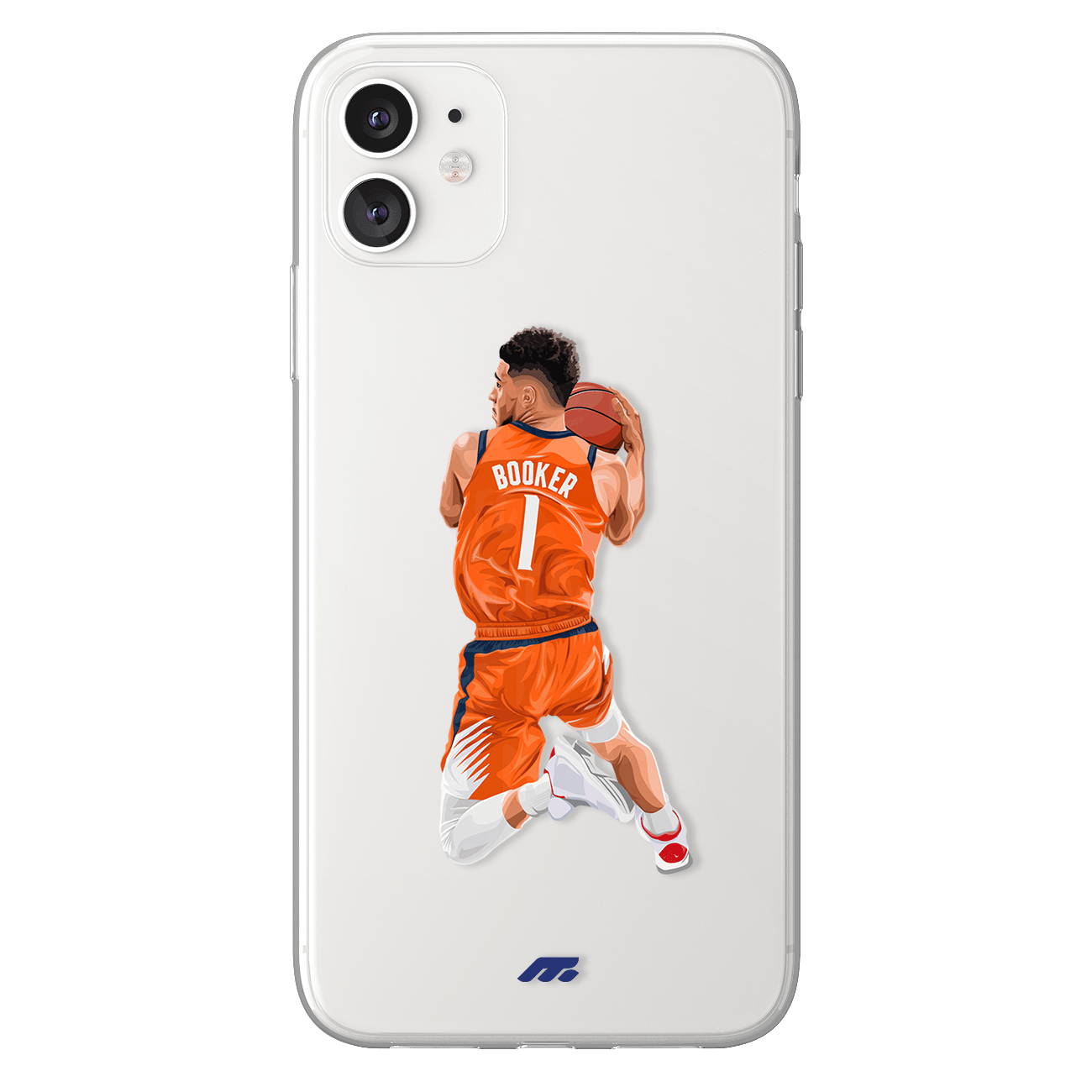 Coque de Devin Booker avec Phoenix Suns, Etui de téléphone de Basket-ball