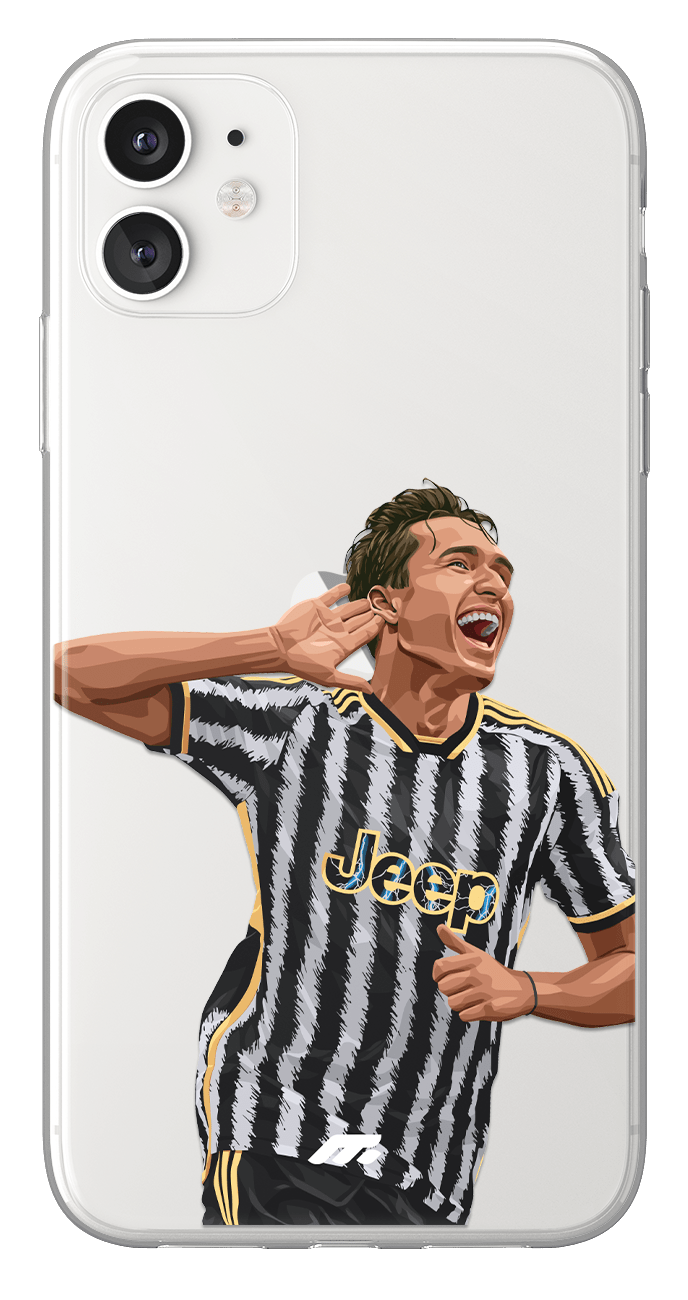 Coque de Federico Chiesa avec Juventus Football Club, Etui de téléphone de Football