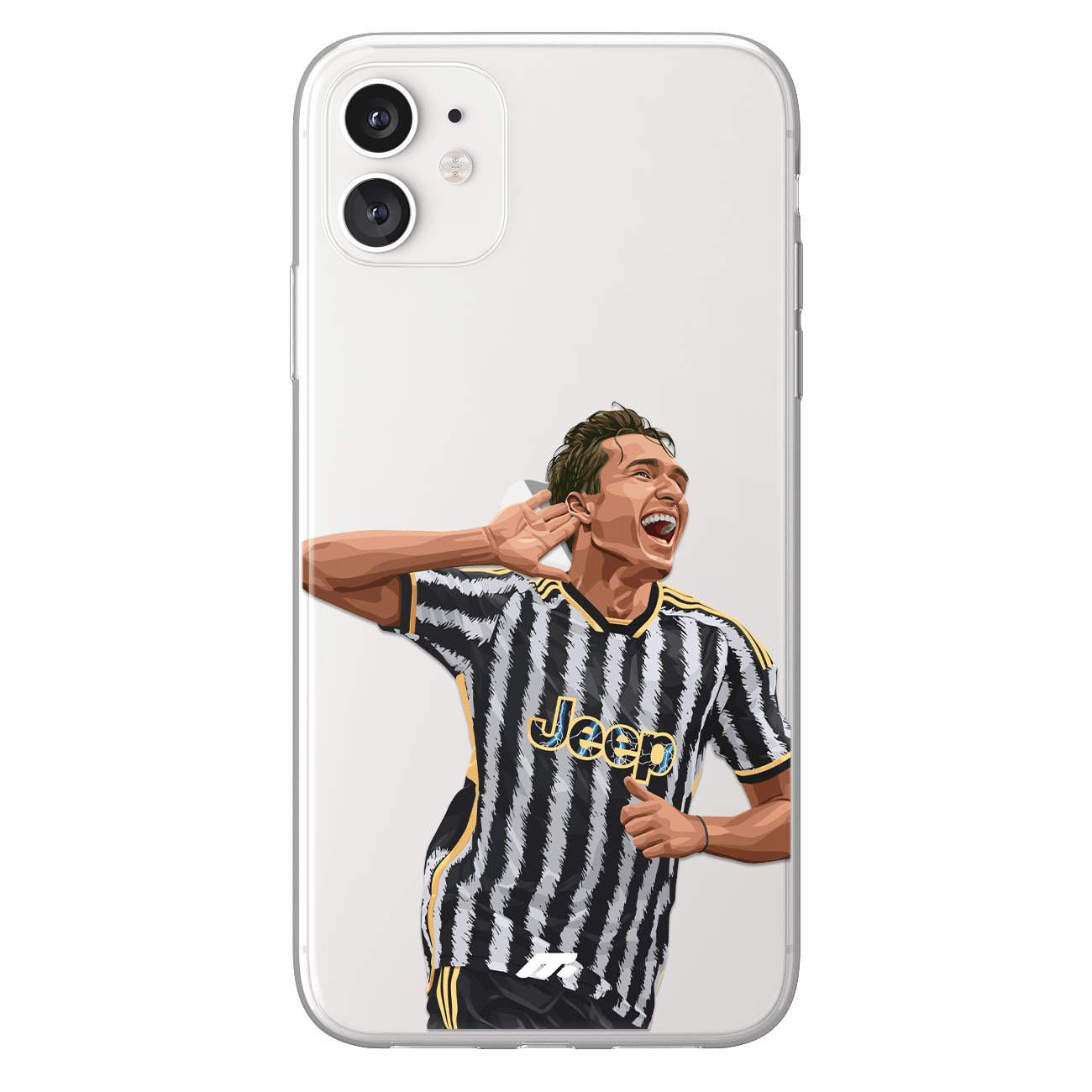 Coque de Federico Chiesa avec Juventus Football Club, Etui de téléphone de Football