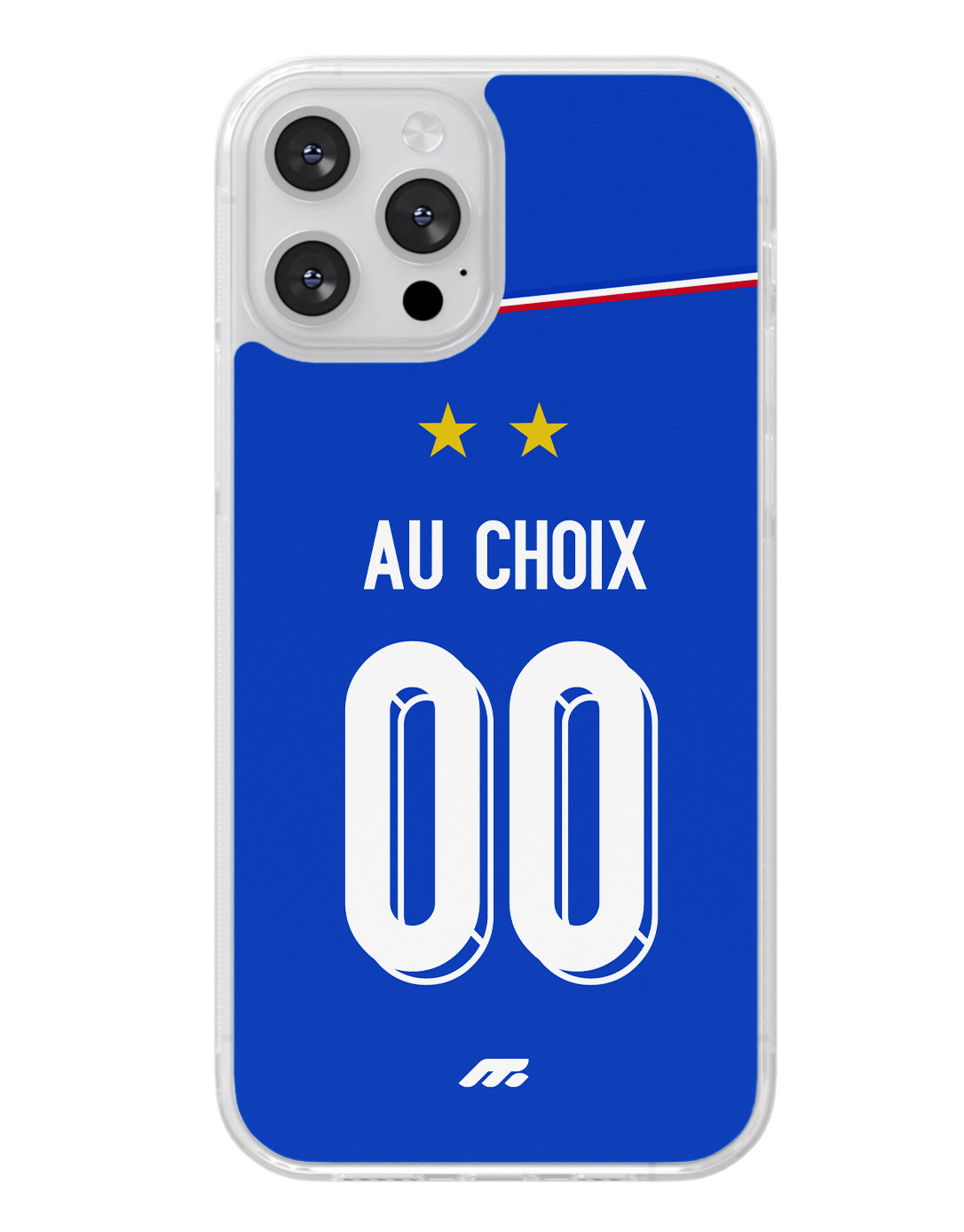 Coque Equipe de France football personnalisable pour téléphone - iPhone, Samsung, Google, Xiaomi, Oppo