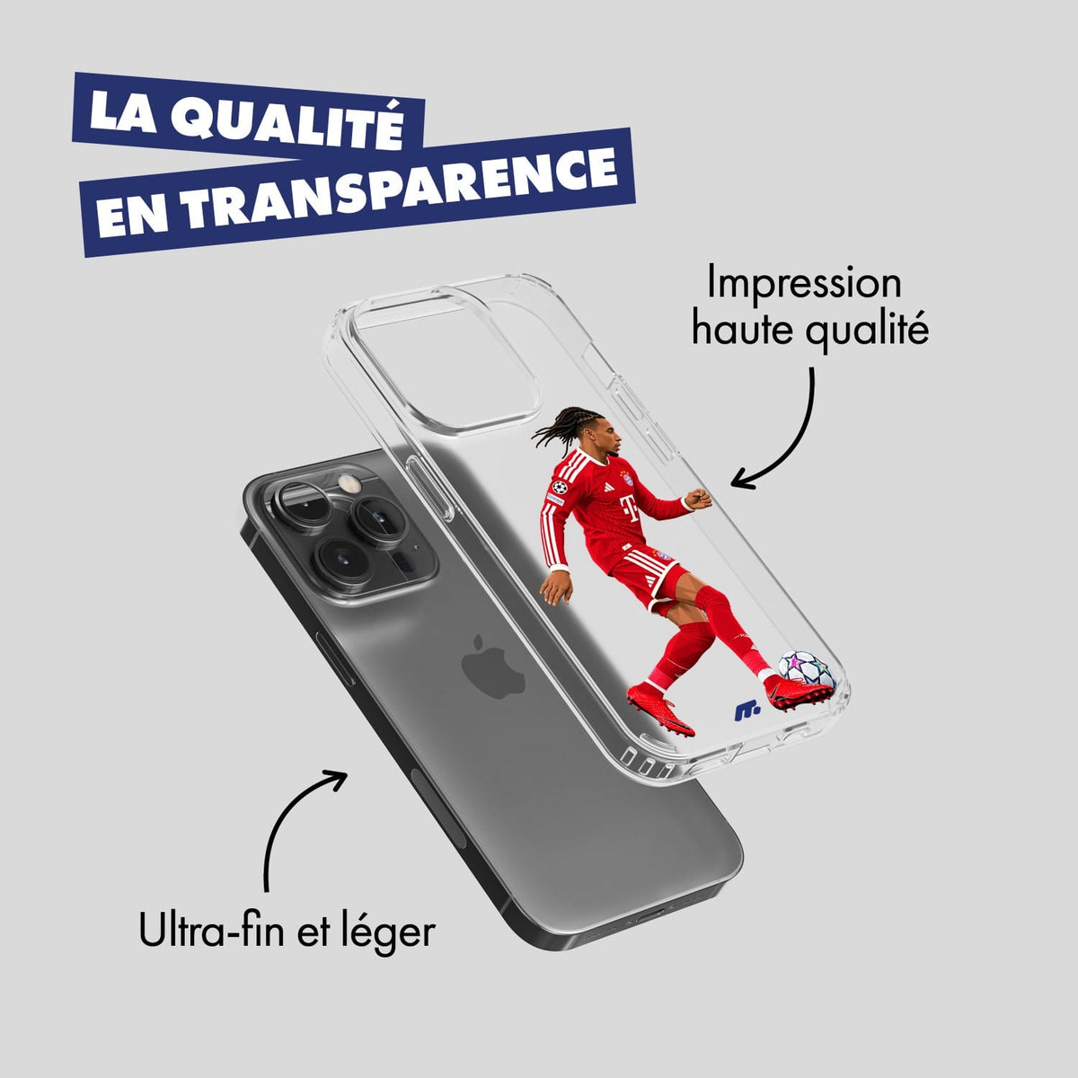 FRENCH MUNCHEN coque - LA-QUALITE-EN-TRANSPARENCE