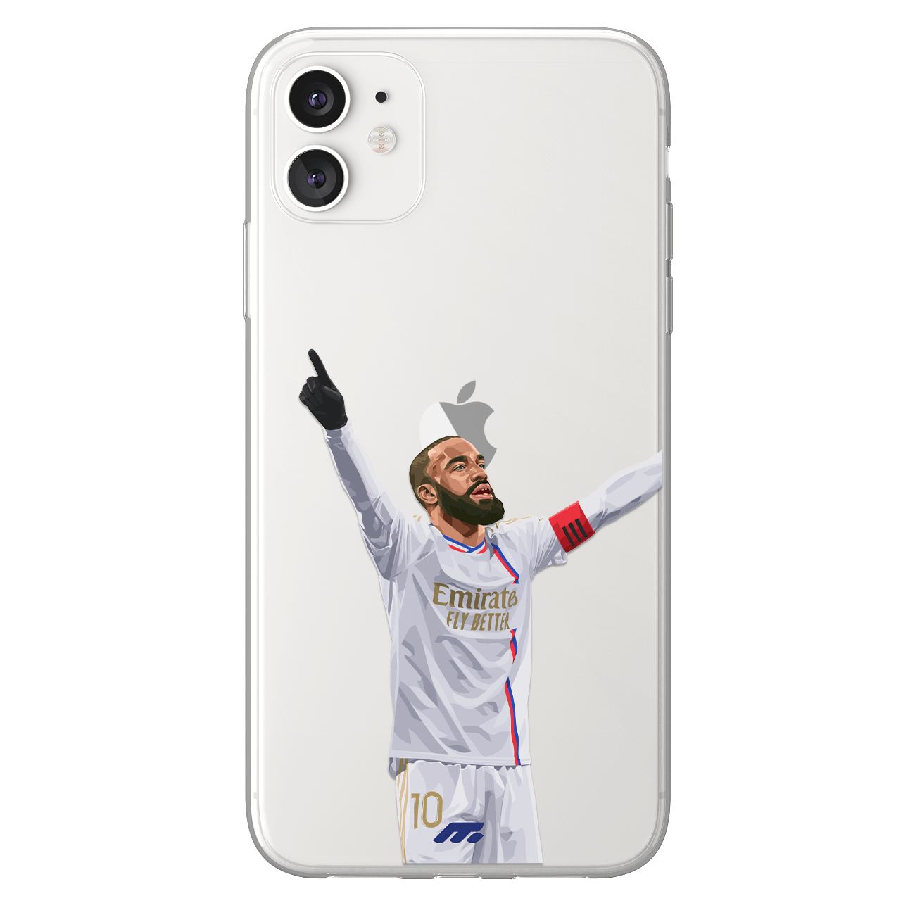 Coque Alexandre Lacazette de Football Olympique lyonnais