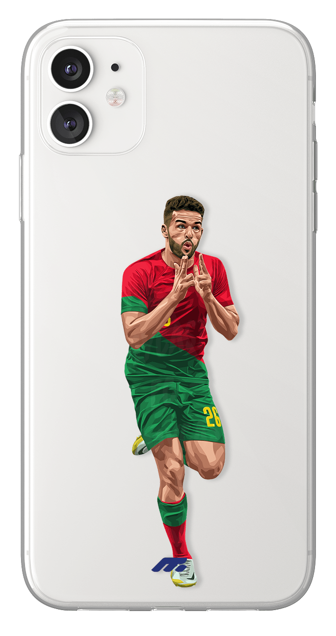 Coque de Gonçalo Ramos avec Portugal, Etui de téléphone de Football