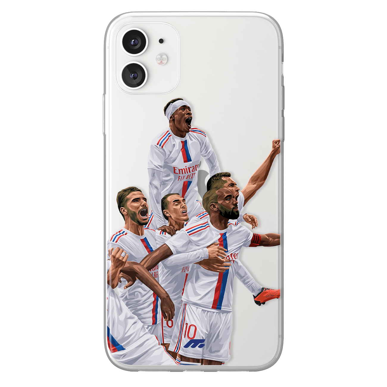 Coque Les Gones de Football Olympique lyonnais