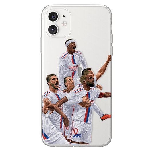 Coque Les Gones de Football Olympique lyonnais