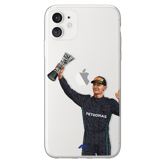 Coque George Russell de Formule 1 Mercedes