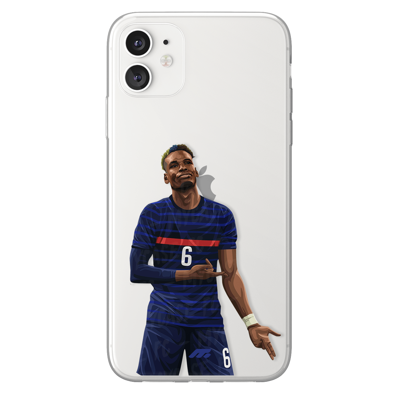 Coque Paul Pogba de Football Equipe de France