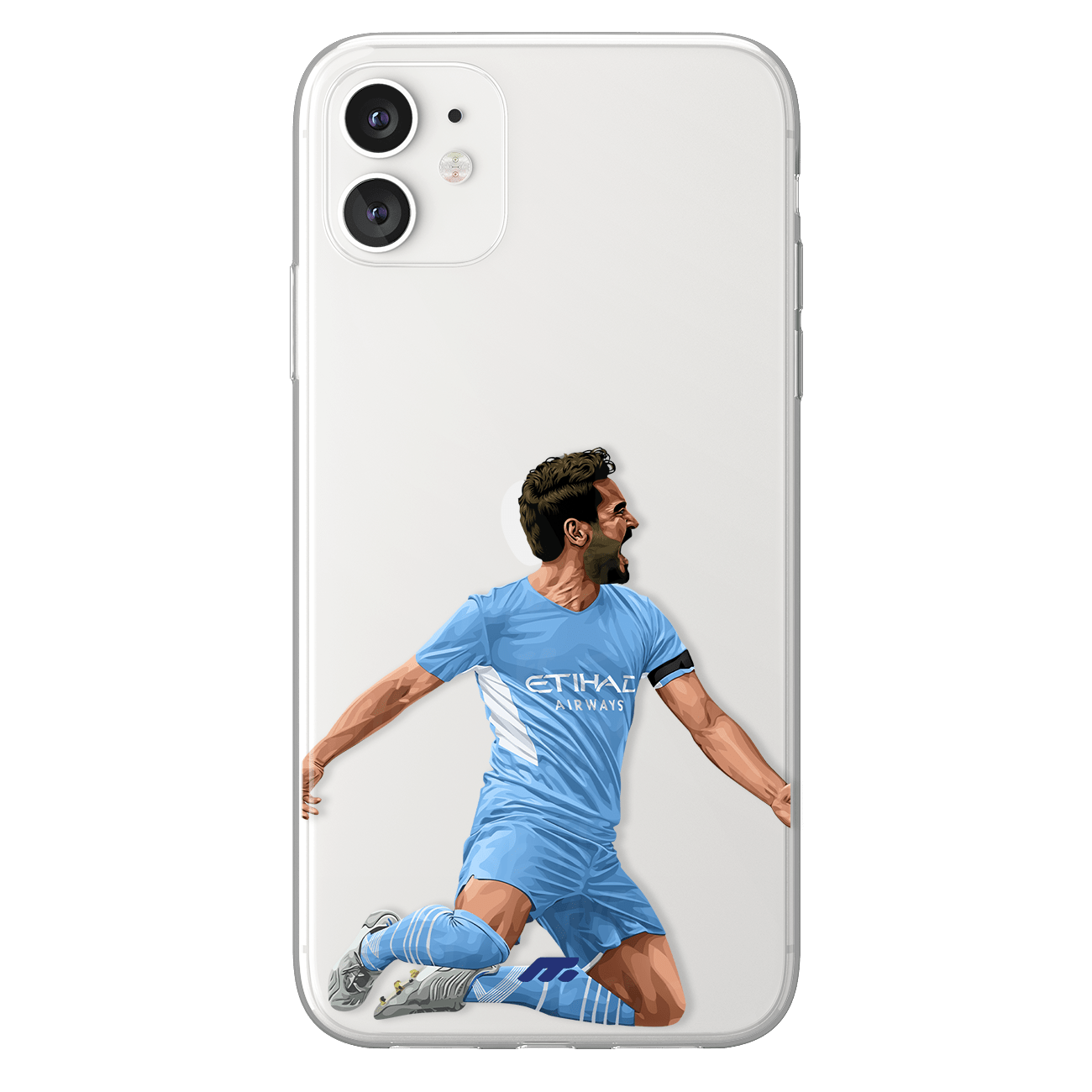 Coque de Ilkay Gundogan avec Manchester City, Etui de téléphone de Football