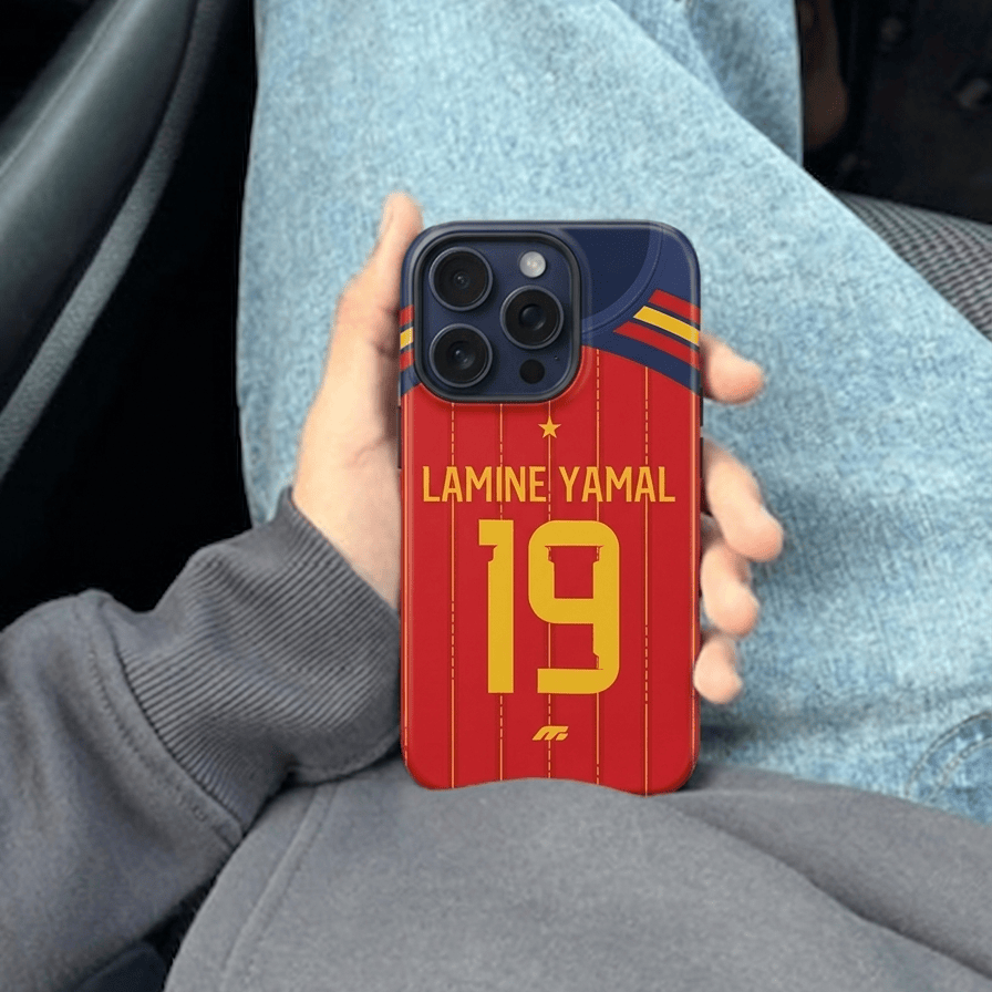 Coque de téléphone Equipe D'Espagne personnalisé de football