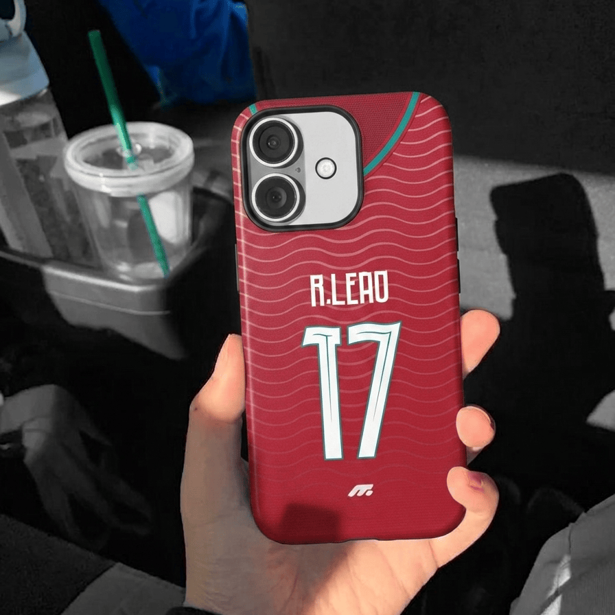 Coque de téléphone Equipe De Portugal personnalisé de football