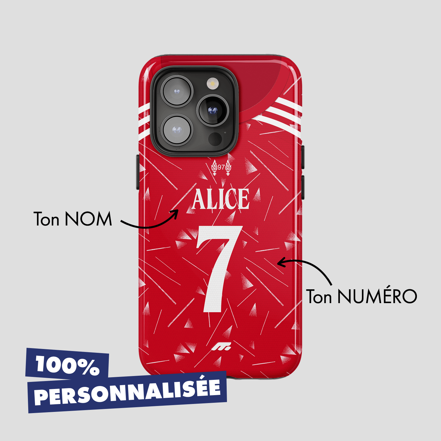 Coque de téléphone Liverpool Fc personnalisé de football