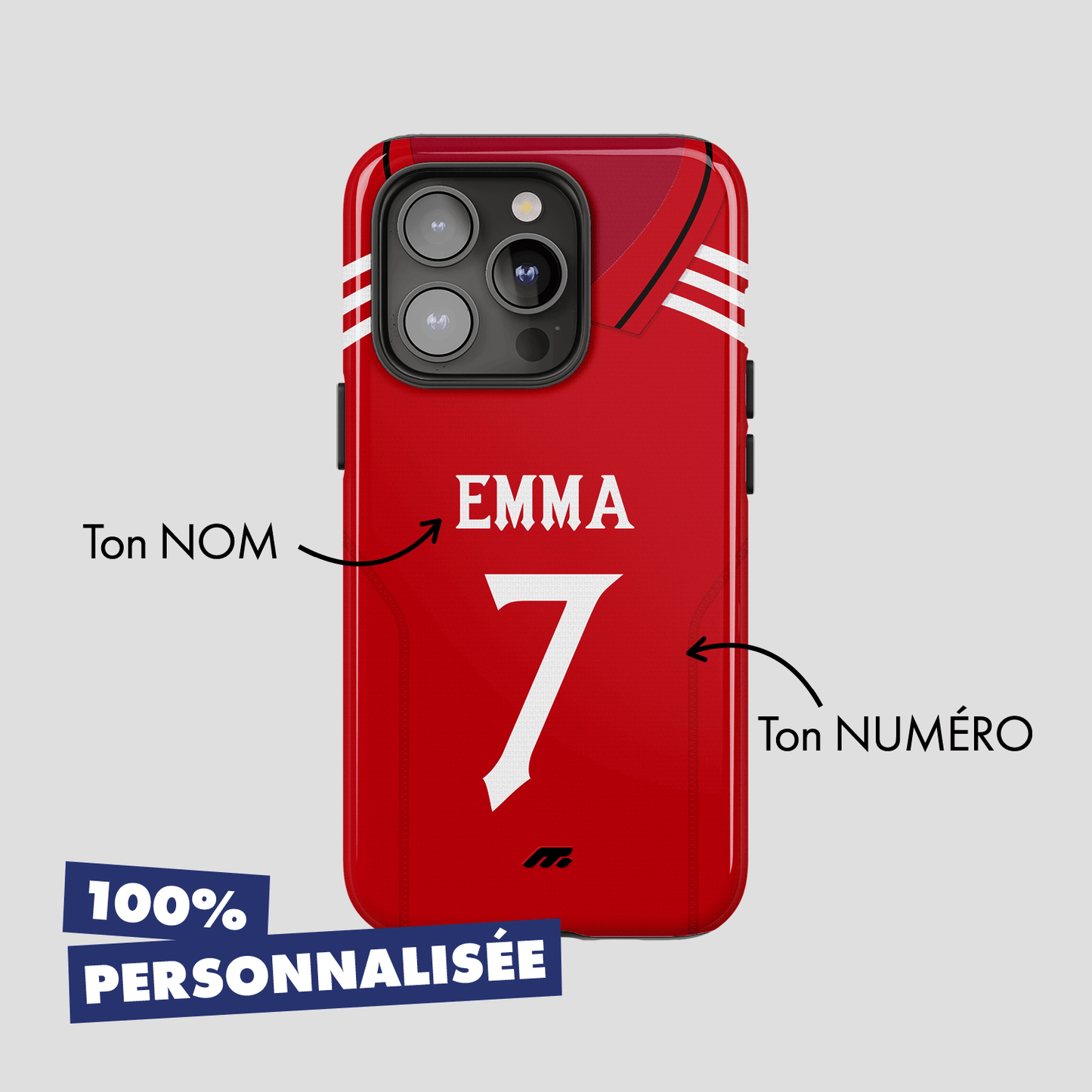 Coque de téléphone Manchester United personnalisé de football