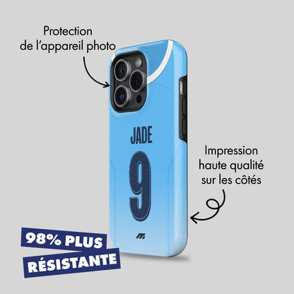 Coque de téléphone Manchester City personnalisé de football