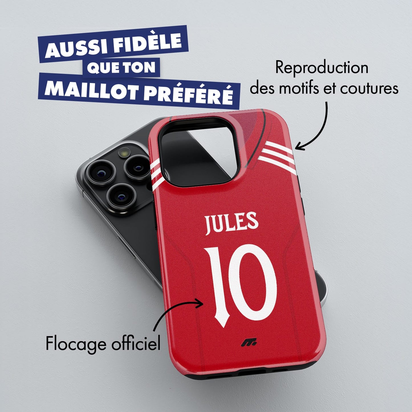 Coque de téléphone Manchester United personnalisé de football