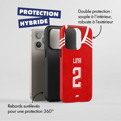 Coque de téléphone Sl Benfica personnalisé de football