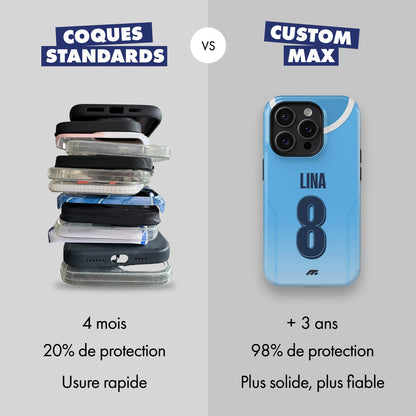 Coque de téléphone Manchester City personnalisé de football