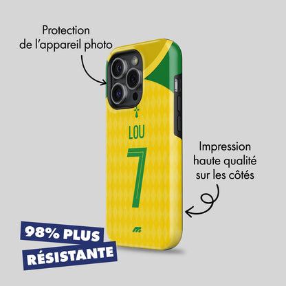 Coque de téléphone Fc Nantes personnalisé de football