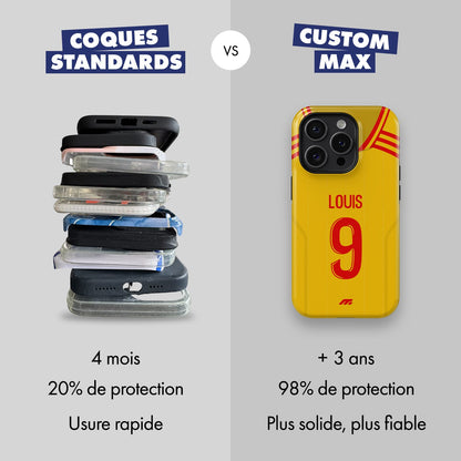 Coque de téléphone Racing Club De Lens personnalisé de football
