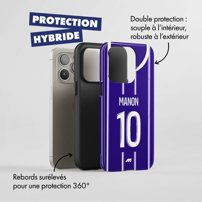 Coque de téléphone Toulouse Fc personnalisé de football