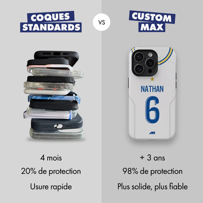Coque de téléphone Olympique De Marseille personnalisé de football