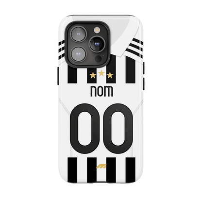 Coque de téléphone Juventus Turin personnalisé de football
