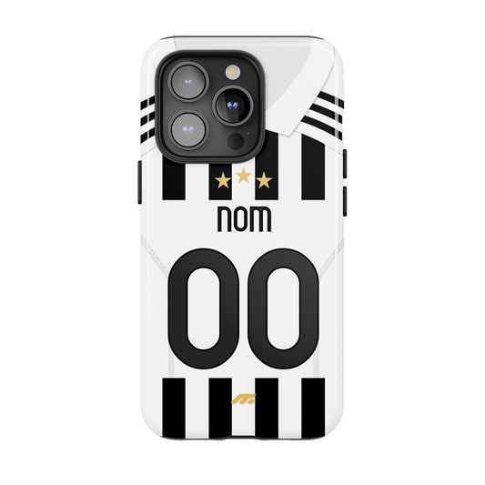 Coque de téléphone Juventus Turin personnalisé de football
