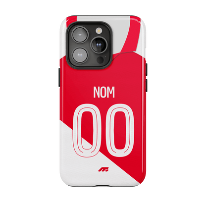 Coque de téléphone As Monaco personnalisé de football