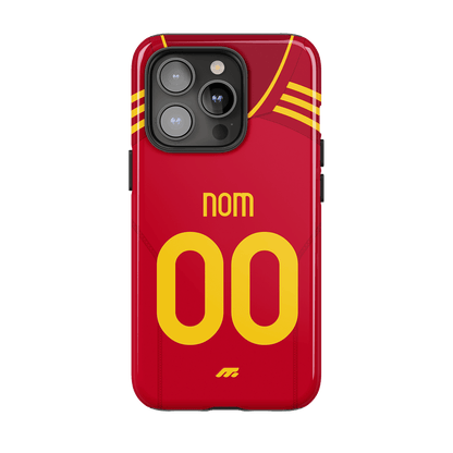 Coque de téléphone As Roma personnalisé de football