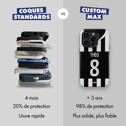 Coque de téléphone Angers Sco personnalisé de football