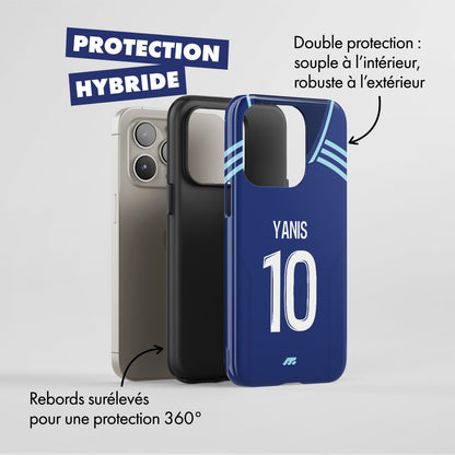 Coque de téléphone Paris Fc personnalisé de football
