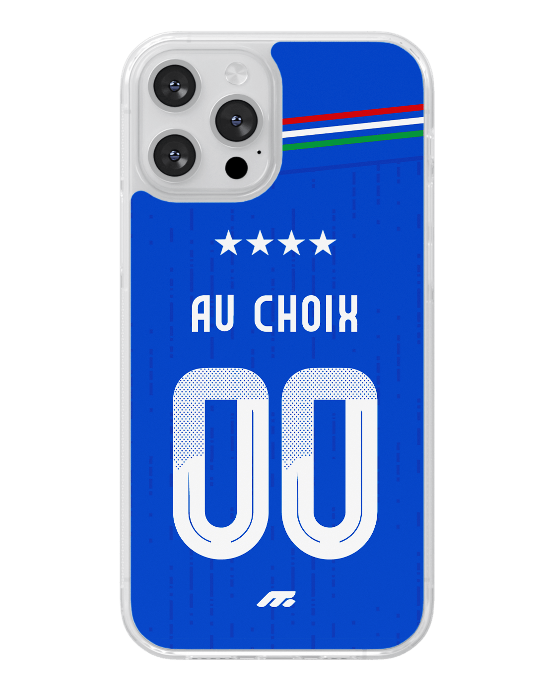 Coque Italie football personnalisable pour téléphone - iPhone, Samsung, Google, Xiaomi, Oppo