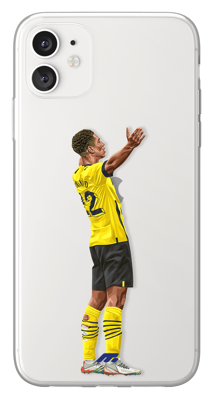 Coque de Jude Bellingham avec Borussia Dortmund, Etui de téléphone de Football