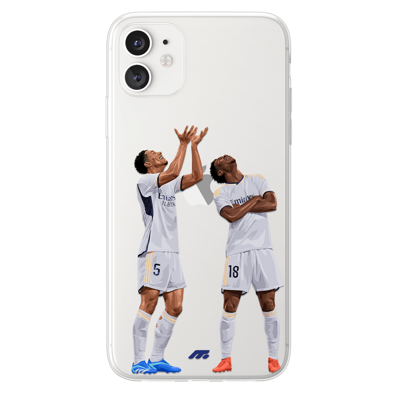 Coque de Jude Bellingham avec Real Madrid CF, Etui de téléphone de Football