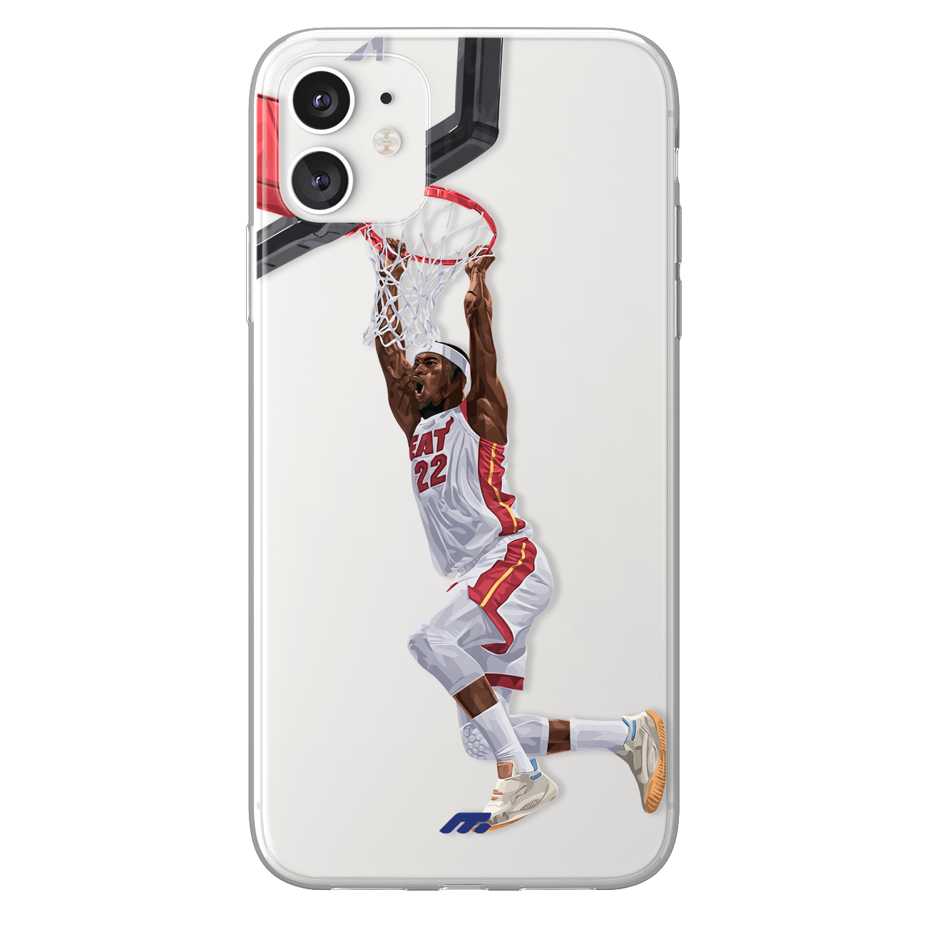 Coque de Jimmy Butler avec Miami Heat, Etui de téléphone de Basket-ball