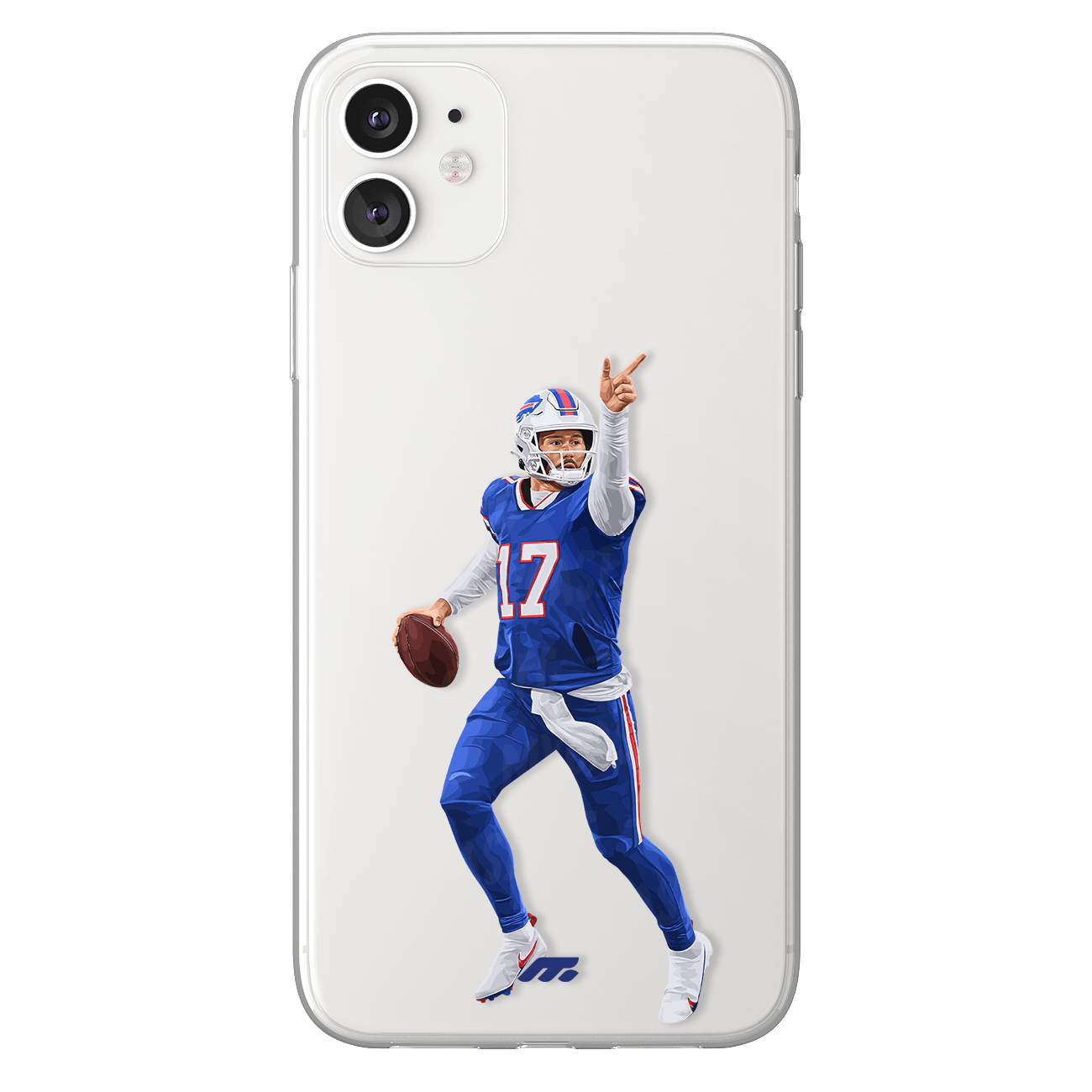 Coque de Joshua Patrick Allen avec Buffalo Bills, Etui de téléphone de Football américain