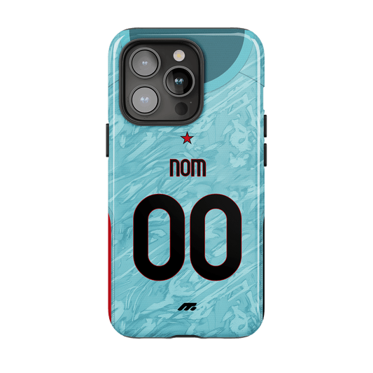 Coque AC Milan football personnalisable pour téléphone