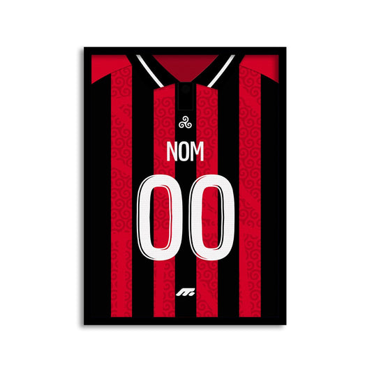 Affiche GUINGAMP football personnalisable à imprimer