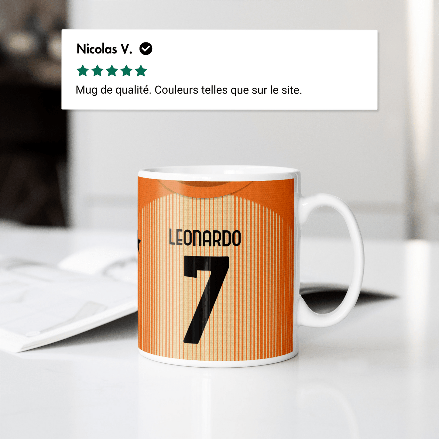 Mug Internazionale Milano football personnalisable