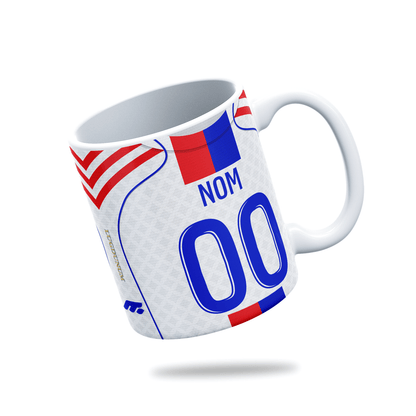 Mug Olympique lyonnais football personnalisable
